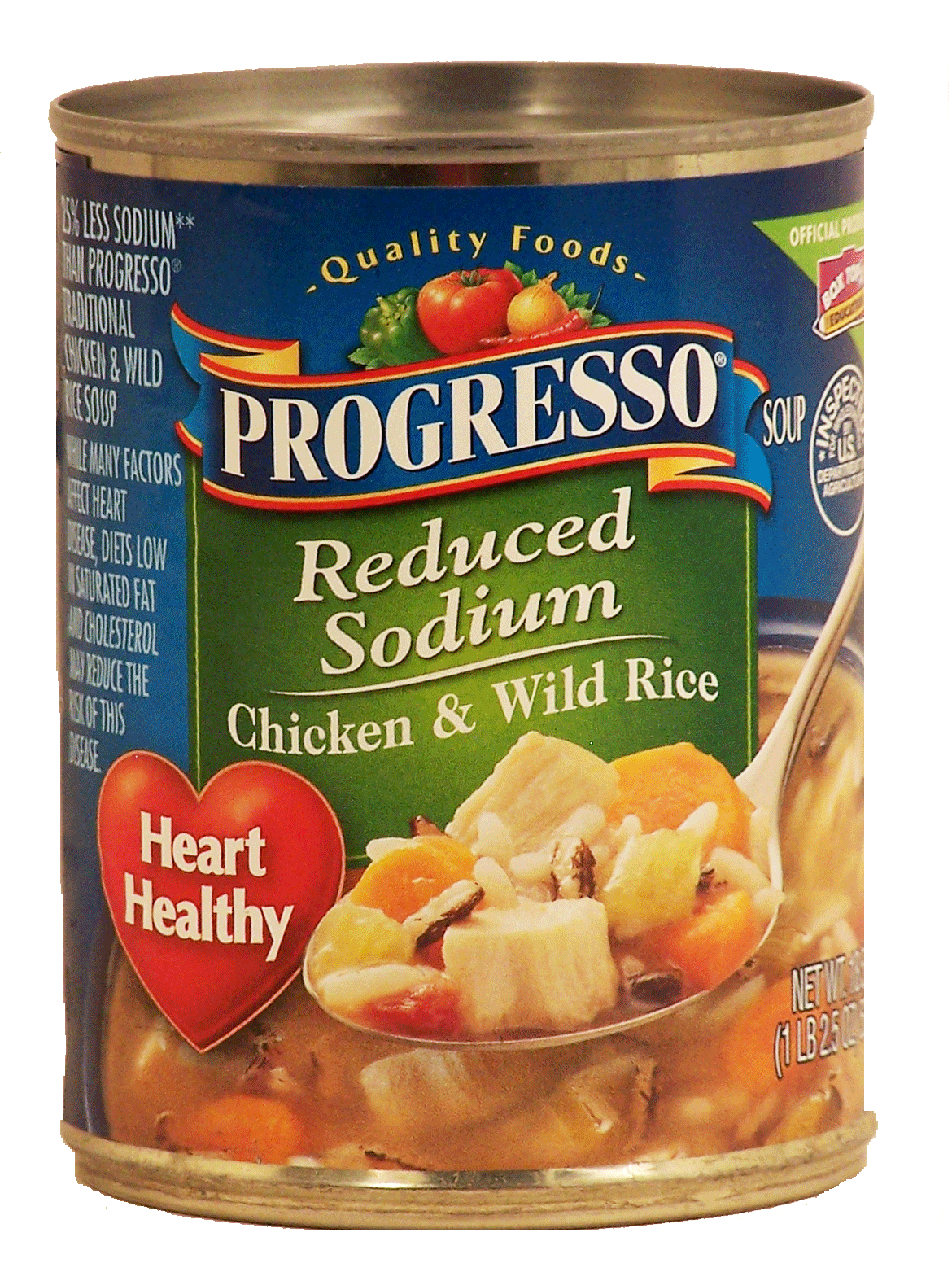 Progresso Heart Healthy chicken & wild rice, reduced sodium Full-Size Picture